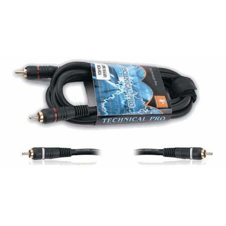 TECHNICAL PRO RCA to RCA Audio Cables crr183